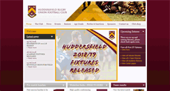 Desktop Screenshot of huddersfieldrugby.com